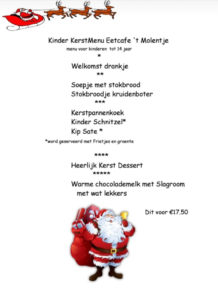 kerstmenu