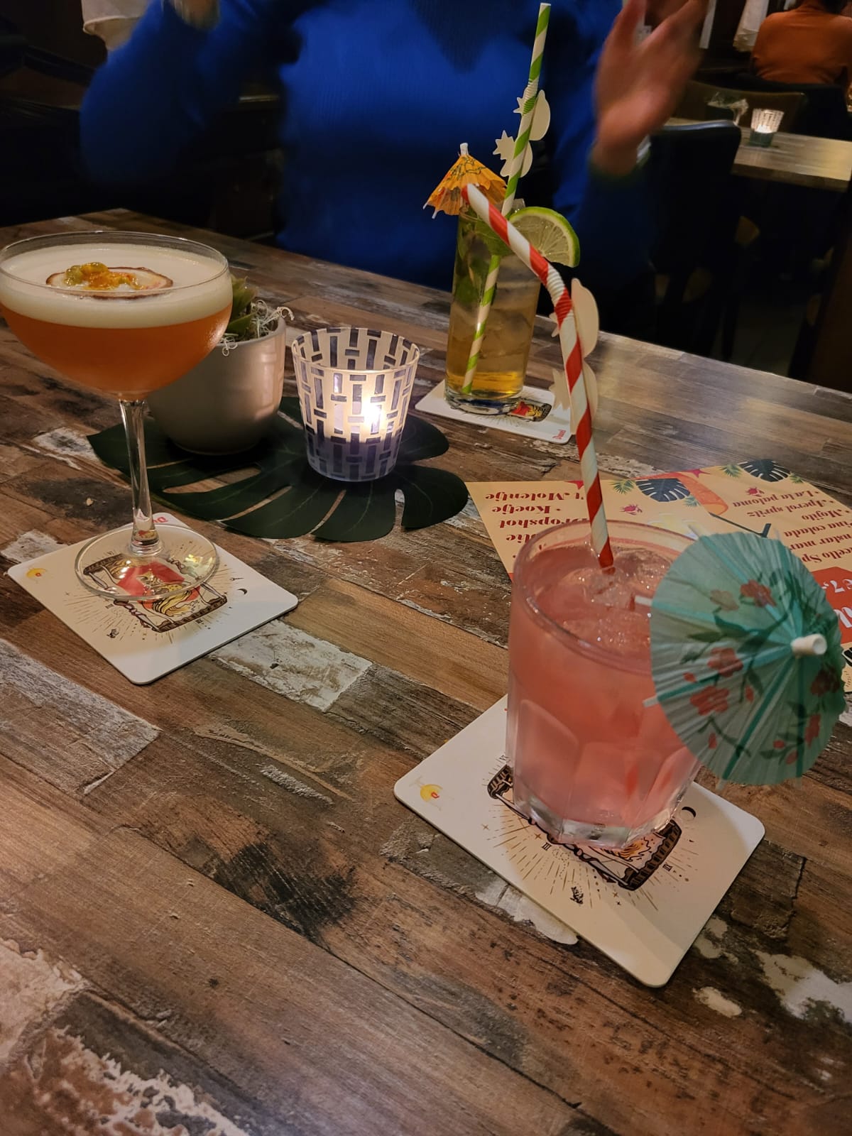 Cocktailavond: Pornstar martini, La la paloma & Mojito